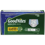 HUGGIES GOODNITES YOUTH PANTS L/XL -11PC x 4 Pack UNISEX