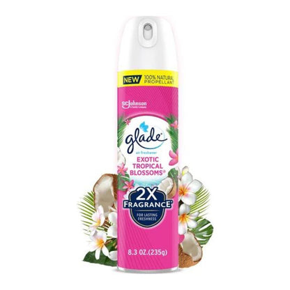 GLADE AEROSOL TROPICAL BLOSSOM 8.3OZ (3X2Pack)