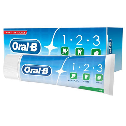 ORAL B 1-2-3 MENTHE 100ML
