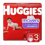 HUGGIES DIAPER SUPREME JUMBO S3 25PC/4/CS