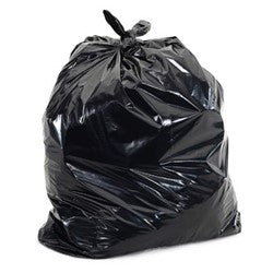 TRASH GARBAGE BAG 38X58 BLACK 60GL 100 IN A CASE