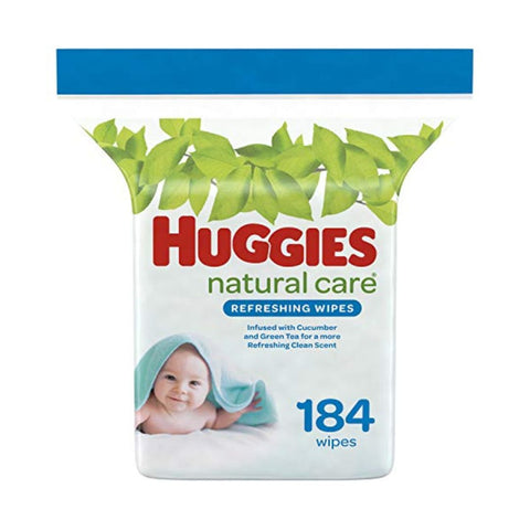 Huggies Wipes Natural Care  Refill  8/56Ct