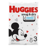 Diapers Size 3 - Huggies Snug & Dry Disposable Baby Diapers, 31ct, Jumbo Pack