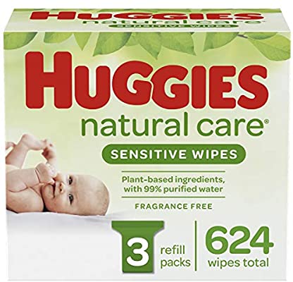 HUGGIES NATURAL CARE FRAGRANCE WIPES (1x624CT)