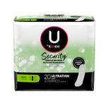 KOTEX SECURITY  ULTRA-THIN HEAVY 20CT / 8 pack by case