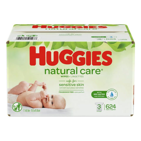 Huggies Natural Care Fragrance wipes 1x624
