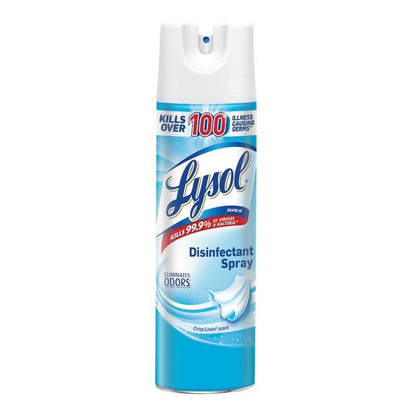 Lysol Disinfecting spray - crisp linen 12 / 12.5 oz.