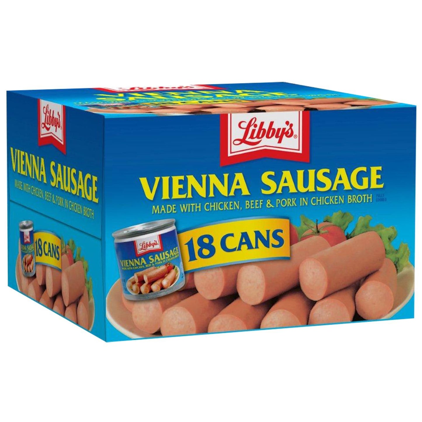 LIBBY'S VIENNA SAUSAGE 4.6oz x 18Pack