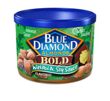 BLUE DIAMOND WASABI SOY ALMONDS 12 X 170G