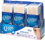 Q-TIPS COTTON SWABS  (VALUE-PACK) 625 COUNT x 3 Pack