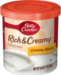 Betty Crocker Rich & Creamy Creamy White Frosting 16oz 8/Case