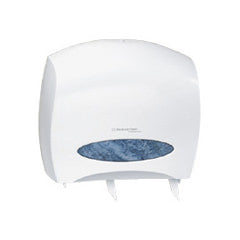 Jr.ESCORT®,Pearl White Plastic x 1 Bath Tissue Dispenser