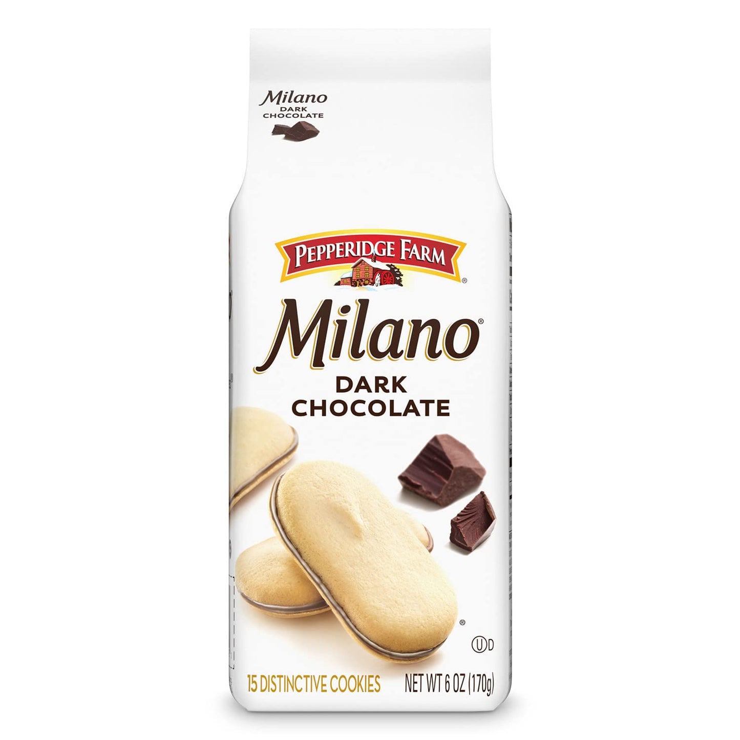 Pepperidge Farm Milano Cookies, Dark Chocolate, 6 Oz/24