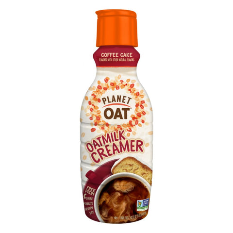 PLANET OAT COFFEE CAKE OATMILK CREAMER 32OZ