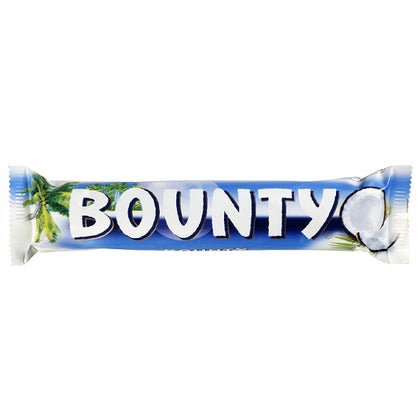 Bounty Milk Chocolate Bar 24 Pack- 57g