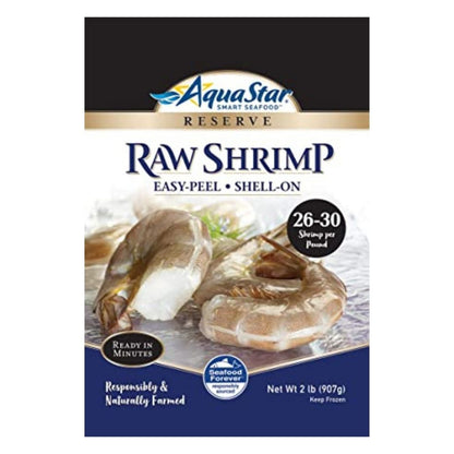 SHRIMP EASY PEEL SHELL ON 26-30 2LB
