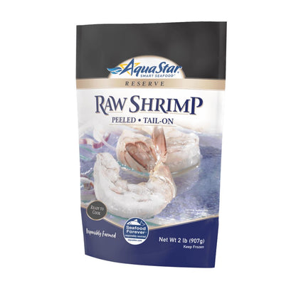 Aqua Star SHRIMP WHITE IQF PEELED-TAIL ON 41-50 / 2LB