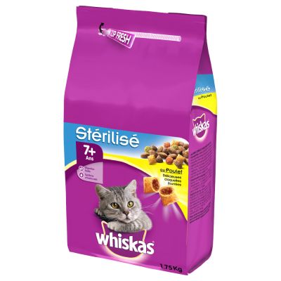 WHISKAS  STERILISE POULE 1.75G/6C