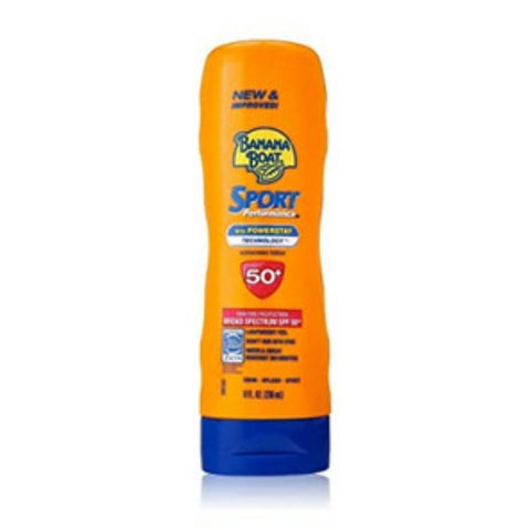 Banana Boat Lotion Sport Performance Sunscreen SPF50 - 8oz/ 12