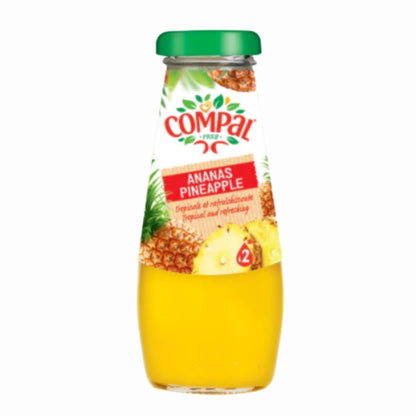Compal Clássico Pineapple Glass Bottle 200ml 15/Case