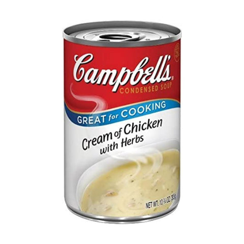 Campbell's Cream of Chicken & Herbs Soup 10.75oz 12/Case
