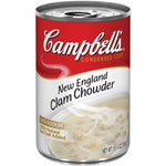 CAMBELL'S CLAM CHOWDER NEW ENGLAND 10.75OZ 12/Case