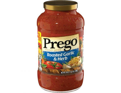 PREGO ROASTED GARLIC & HERB (12 x 24oz)