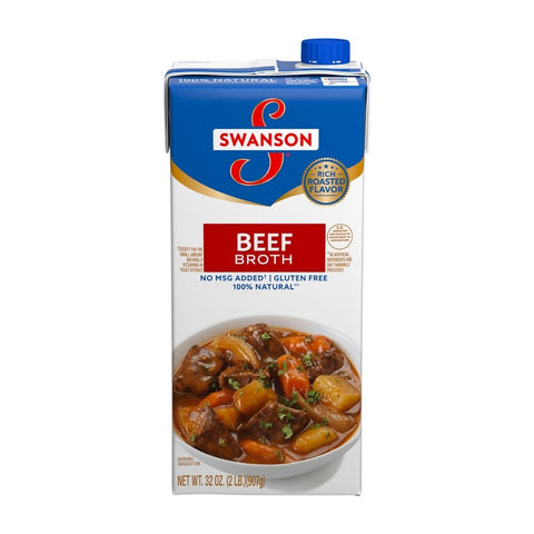 SWANSON BEEF BROTH ( 12 x 32 oz )
