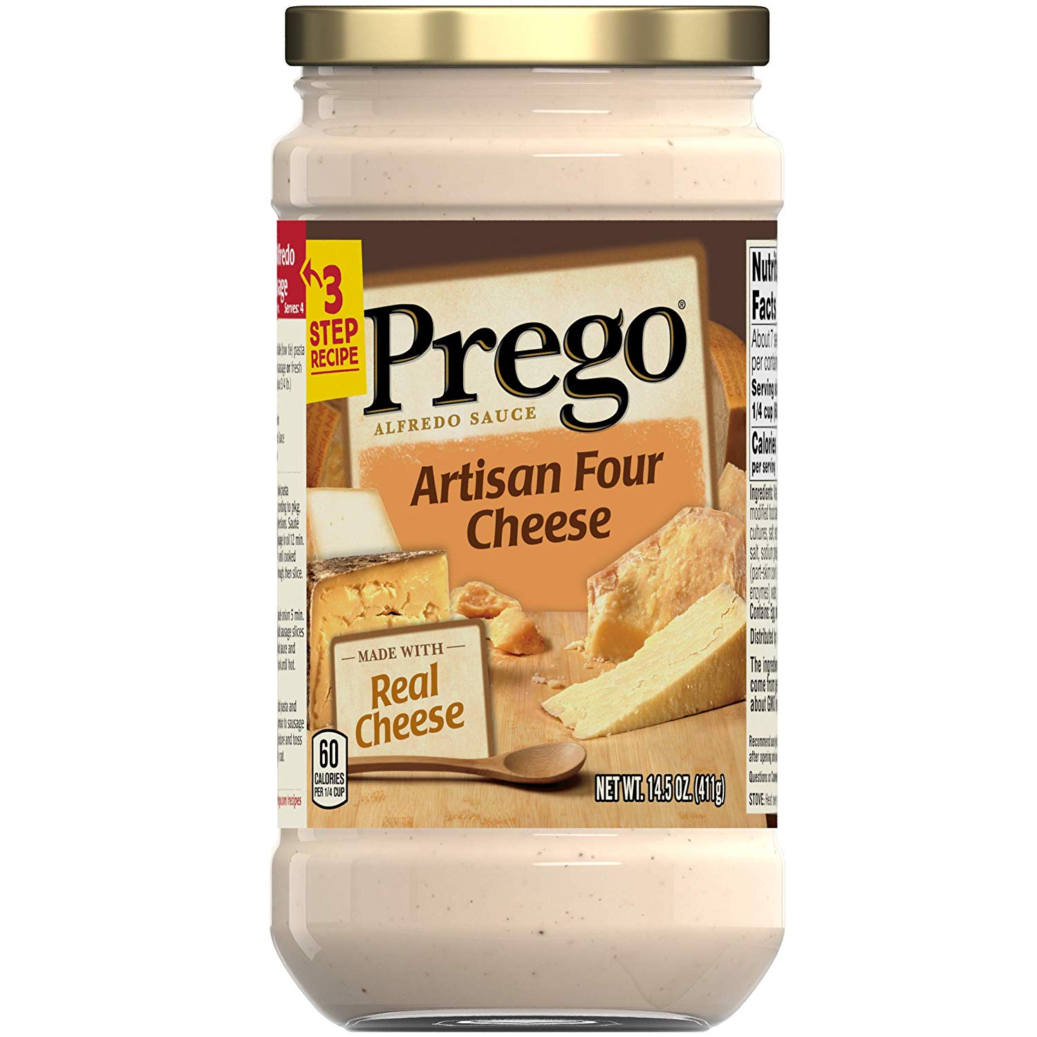 PREGO 4 CHEESE ARTISAN SAUCE 14OZ (6 PACK) | Divico Cash & Carry Sint Maarten