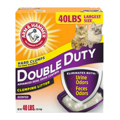A&H DOUBLE DUTY CLUMPING LITTER 40LB /  1