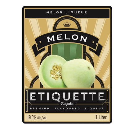 ETIQUETTE MELON 12/1L