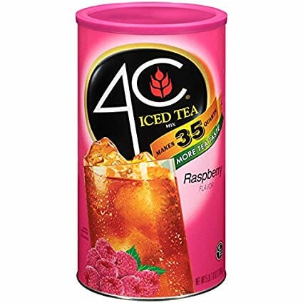 4C  ICE RASPBERRY TEA MIX 87.9OZ / 1