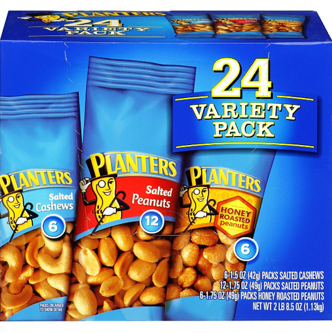 PLANTERS VARIETY 24 PACK