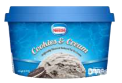 NESTLE COOKIES & CREAM (4x 1.5QT)
