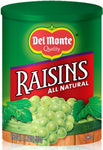 DEL MONTE RAISINS SEEDLESS ( 18oz x 12)