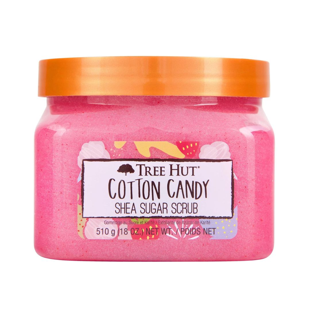 Tree Hut COTTON CANDY SHEA SUGAR Shrub 18 oz