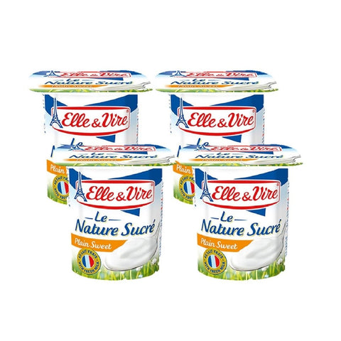 ELLE & VIRE FRUIT NATURE SUCRE 6/4/125