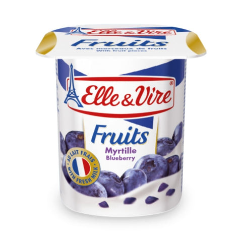 ELLE & VIRE FRUIT BLUEBERRY 6/4/ 125G