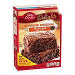 BETTY CROCKER SUPREME BROWNIE CAKE MIX 22.5oz x 8Pack