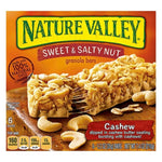 Nature Valley Granola BARS SWEET & SALTY CASHEW 7.4ozx6Pack (12)