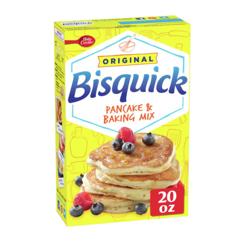 BettyCrocker BISQUICK PANCAKE BAKING MIX OR 12/20OZ