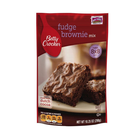 BETTYCROCKER BROWNIE MIX FUDGE 6/10.25 OZ