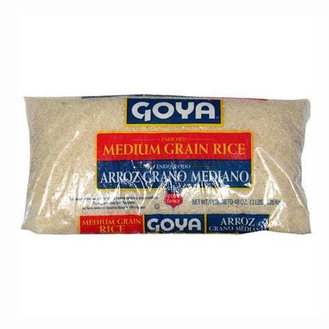 GOYA MED GRAIN RICE 3LBS