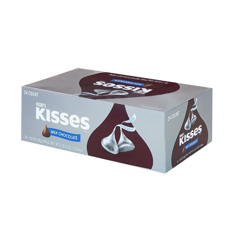 Hersheys 1.5 oz. Hershey Kisses Chocolate; 24/Box