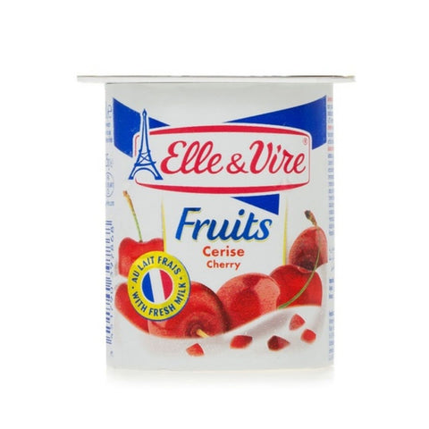 Elle & Vire Dessert Cherry Fruits 125gm 4/pack 6 pack/Case