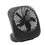 ELECTRIC PORTABLE FAN 10"W/ BATTERY
