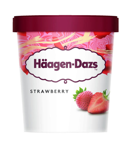 HÄAGEN-DAZS STRAWBERRY PINT (8x 473ML)