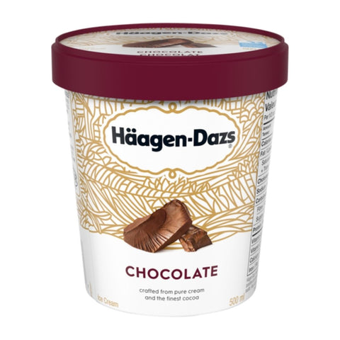 HÄAGEN-DAZS CHOCOLATE PINT (8x 473ML)