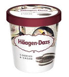 HÄAGEN-DAZS COOKIES & CREAM PINT (8x 473ML)