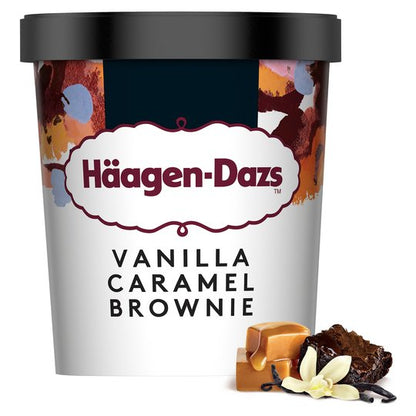 HÄAGEN-DAZS VANILLA CARAMEL BROWNIE MINI-CUP (24x 100ML)